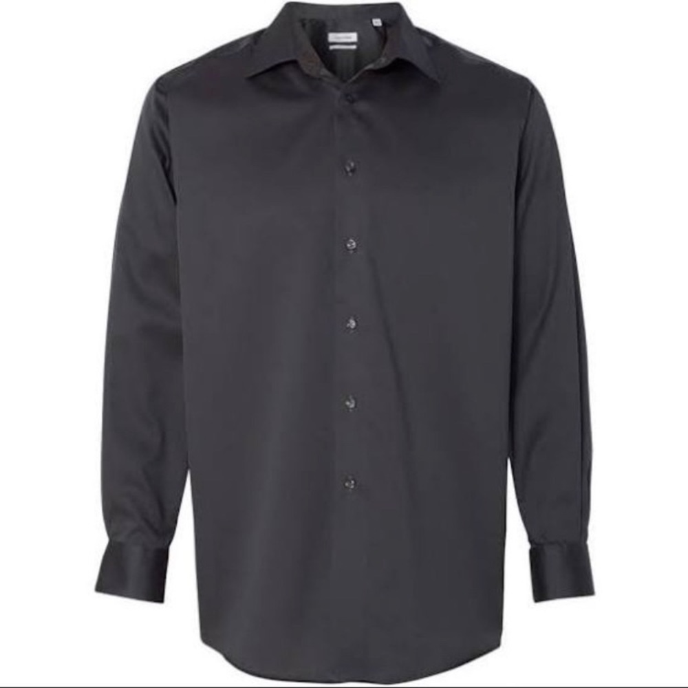 NWOT Calvin Klein non iron dress button up shirt